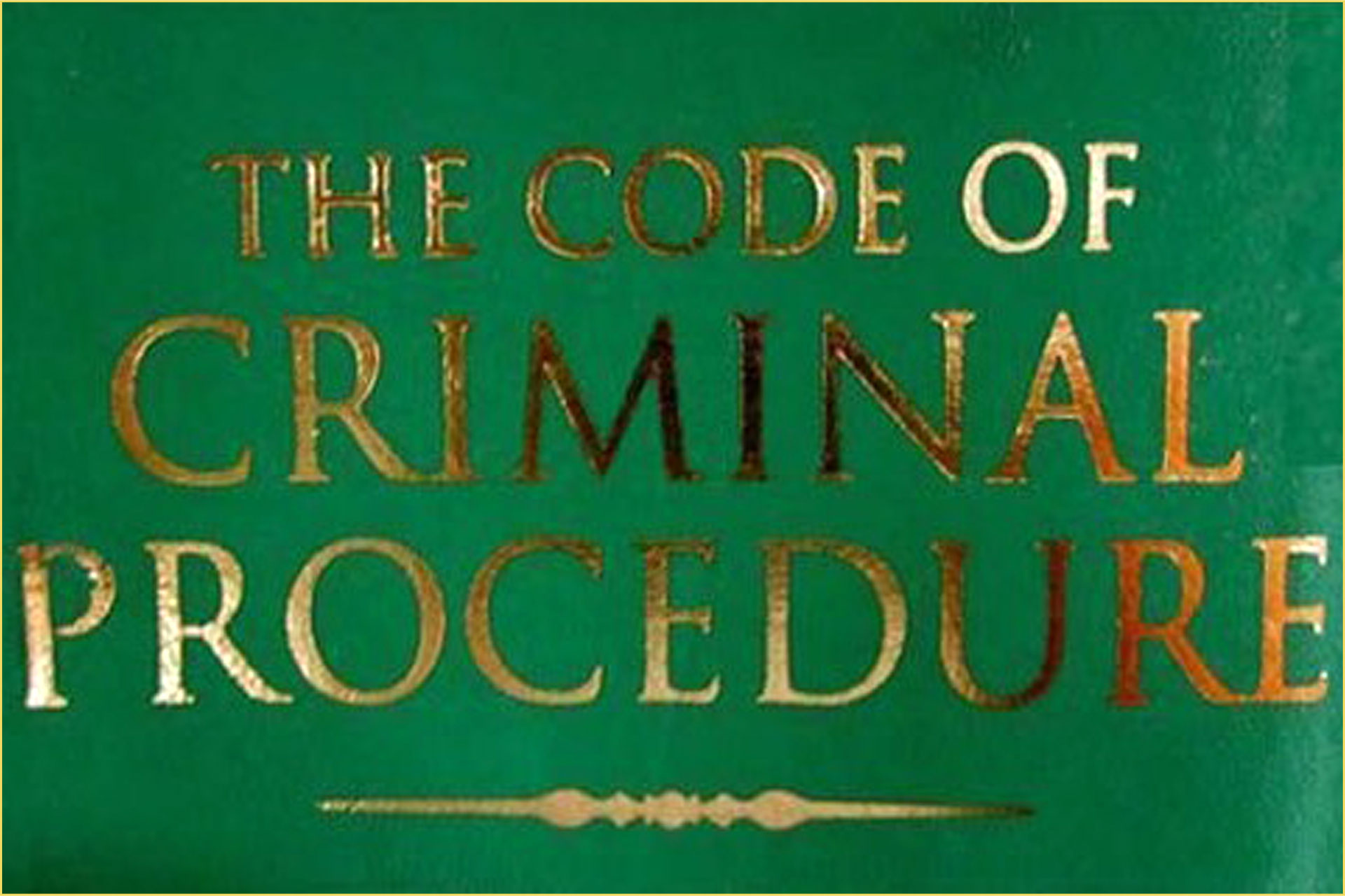 CRPC – Code of Criminal Procedure-JLO